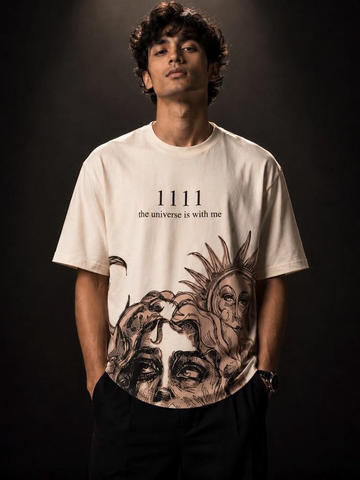 Libas Off White Printed Chanderi